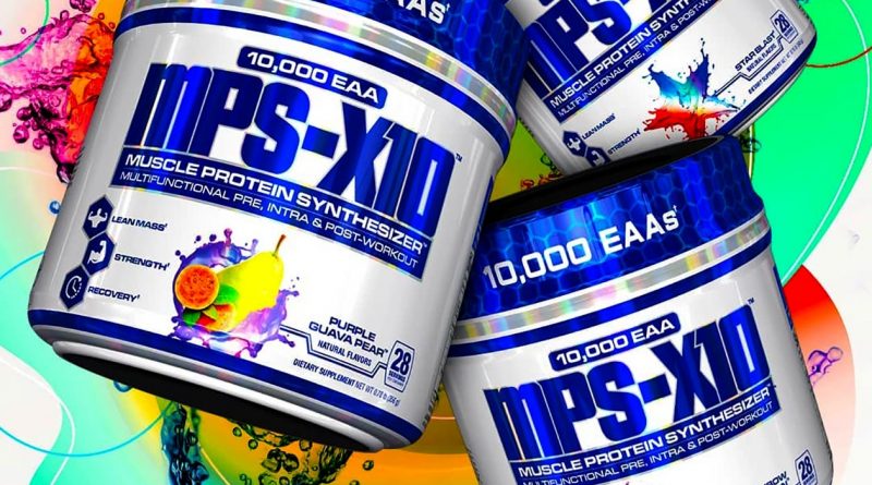 VPX Sports rilascia MPS-X10 confezionando 10 g di tutti e nove gli EAA per porzione
